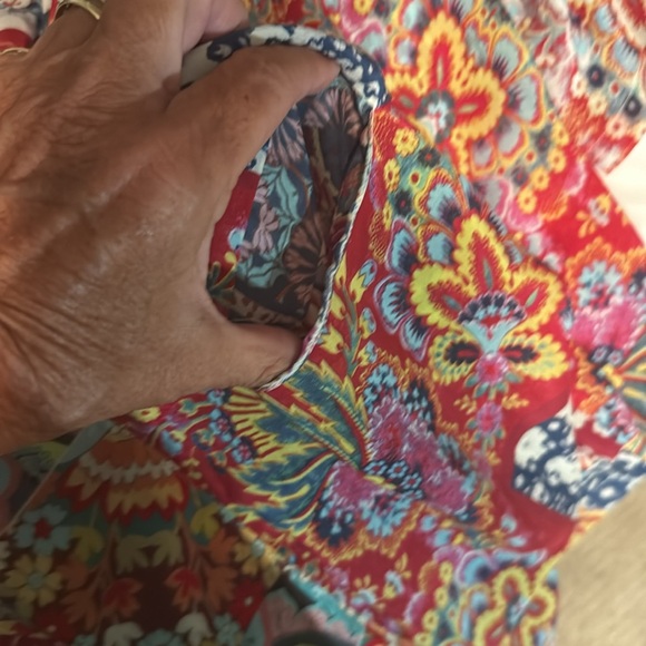 Johnny Was Multicolor Patchwork Jacket - Picture 7 of 8